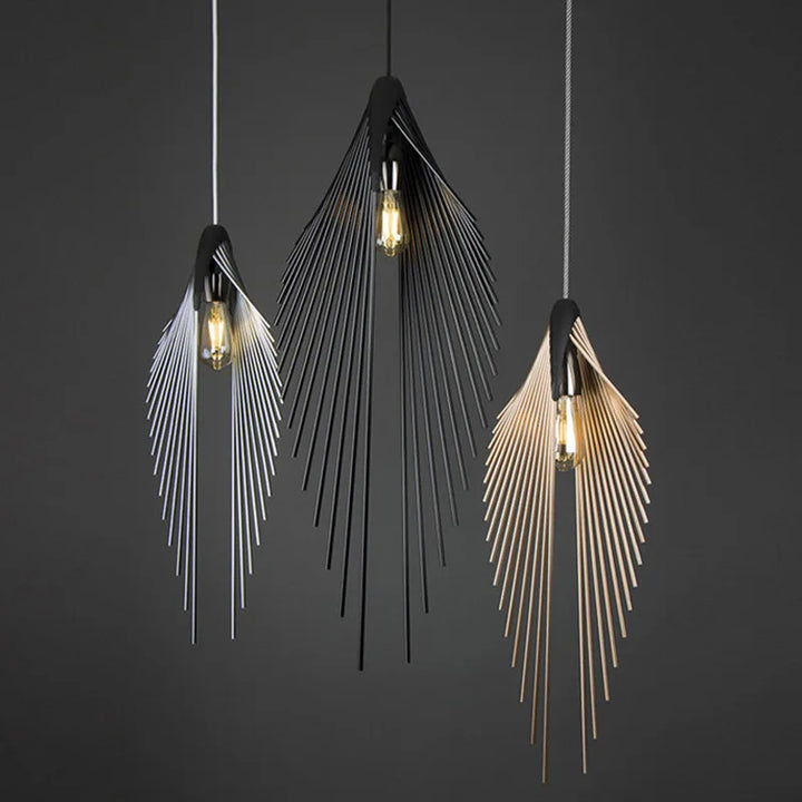 Retro Bird’s Wing LED Chandelier