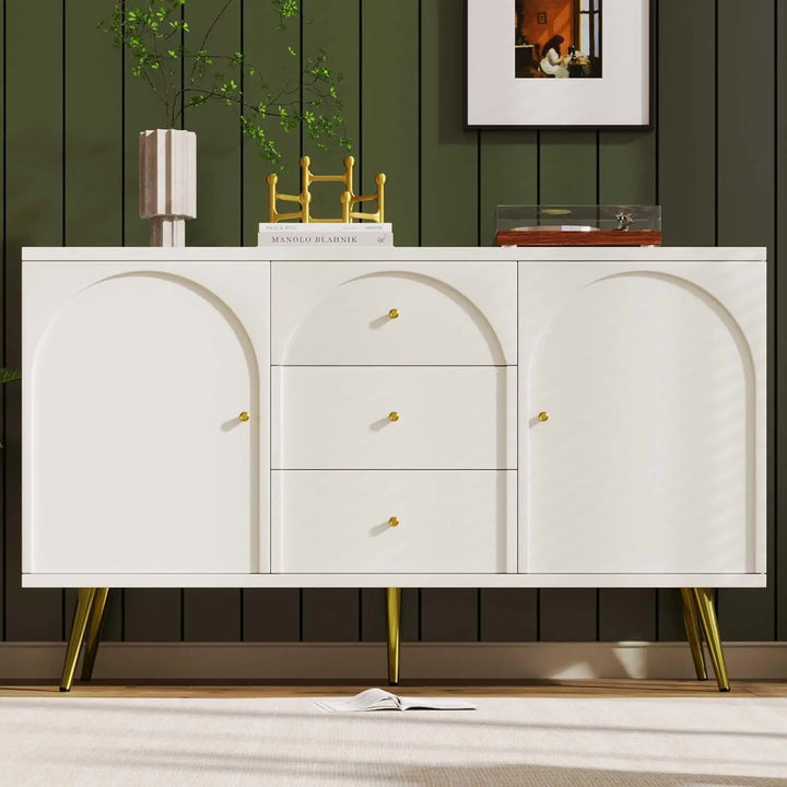 Cream White Sideboard