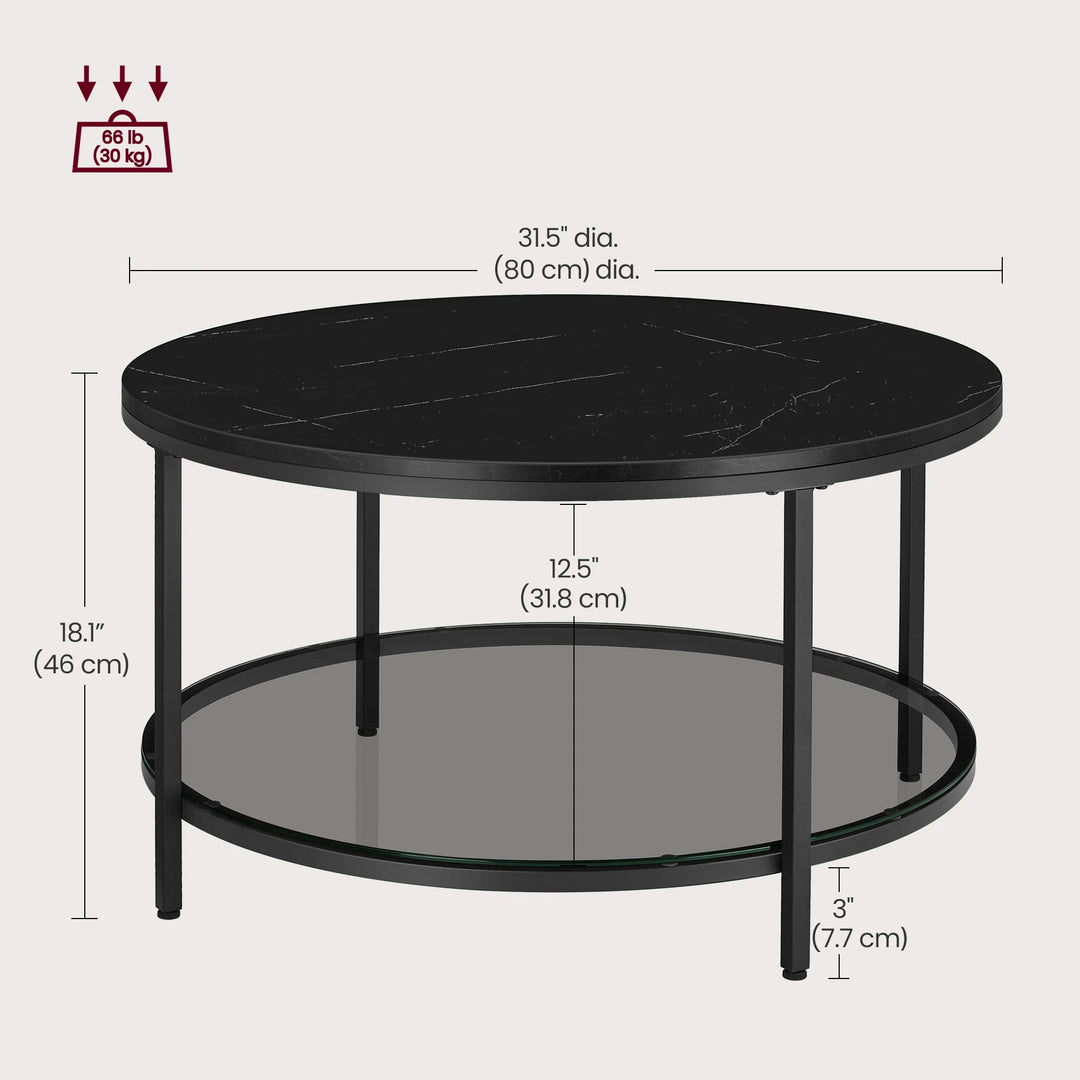 Round Marble Coffee Table