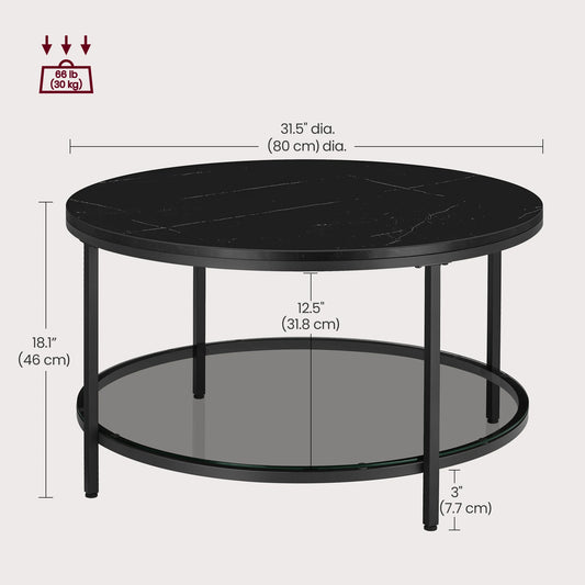 Round Marble Coffee Table
