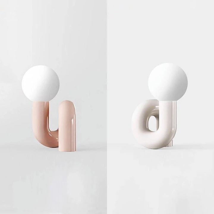 Nordic Postmodern Glass Desk Lamp