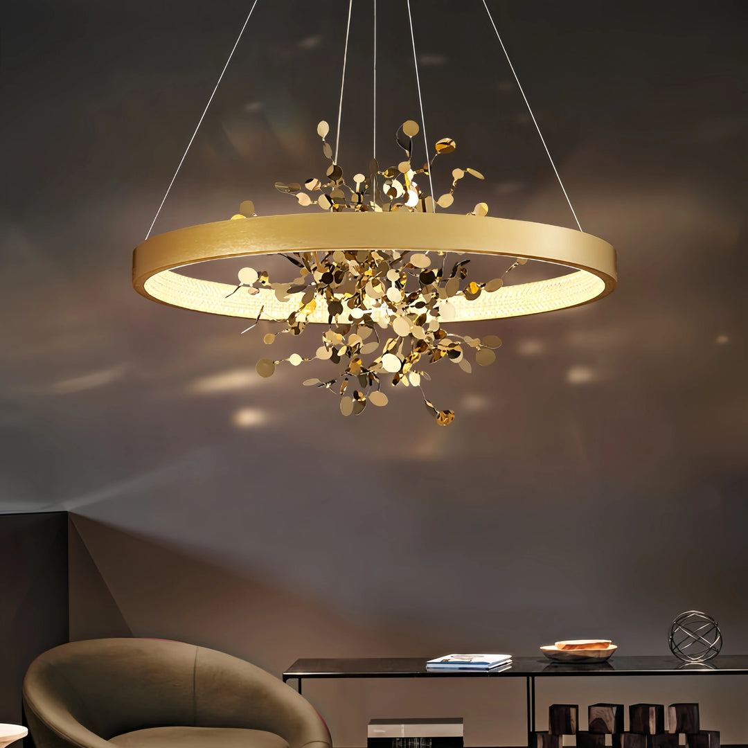 Modern Art Ring Pendant Light