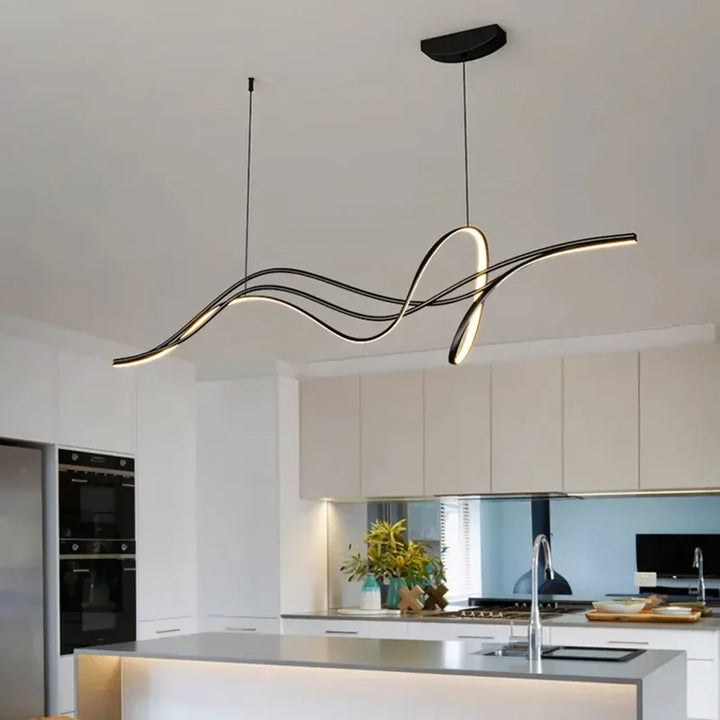 Modern Minimalist Linear Pendant Light