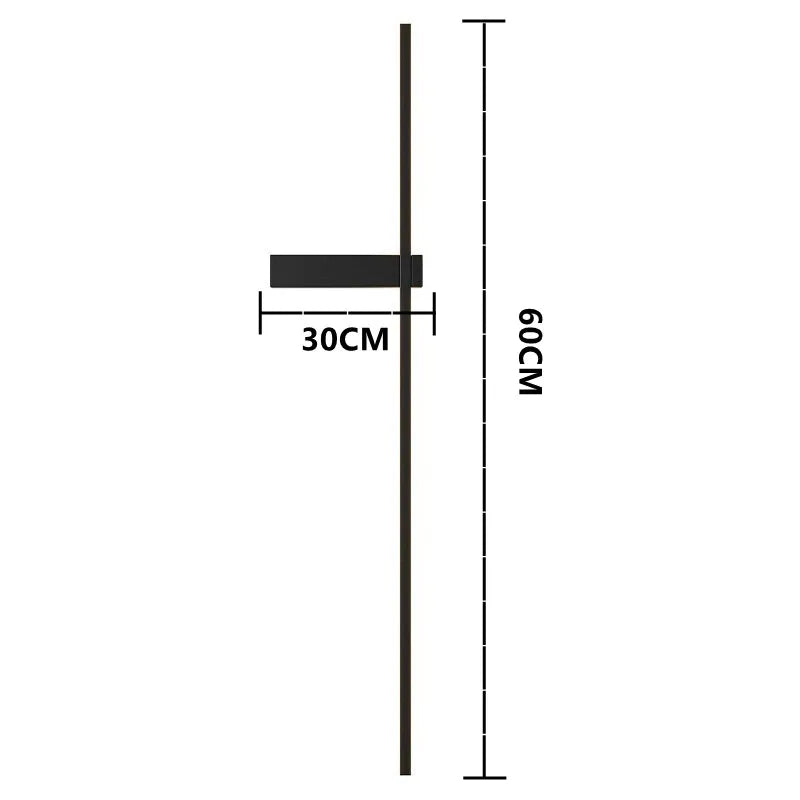 Sleek Waterproof LED Wall Lamp