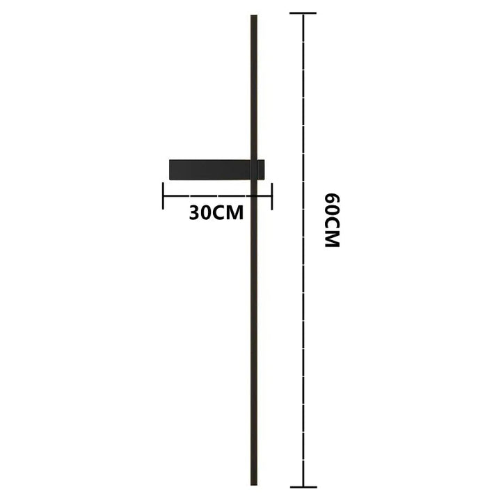 Sleek Waterproof LED Wall Lamp
