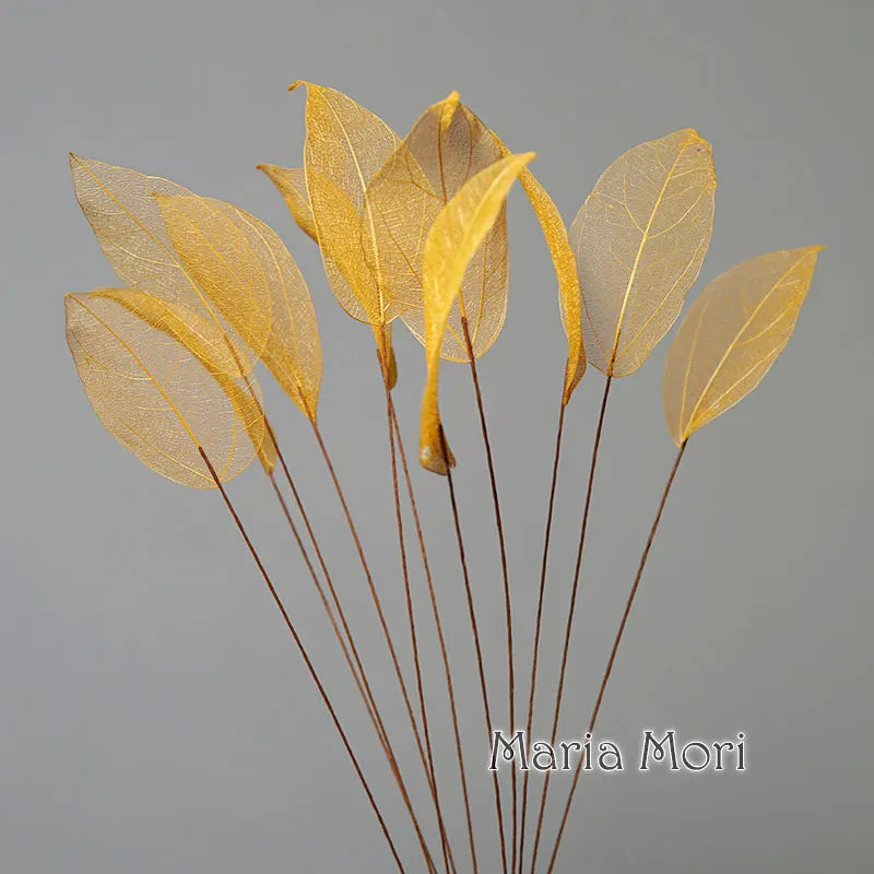 Lucent Leaf Vein Decoration Stems