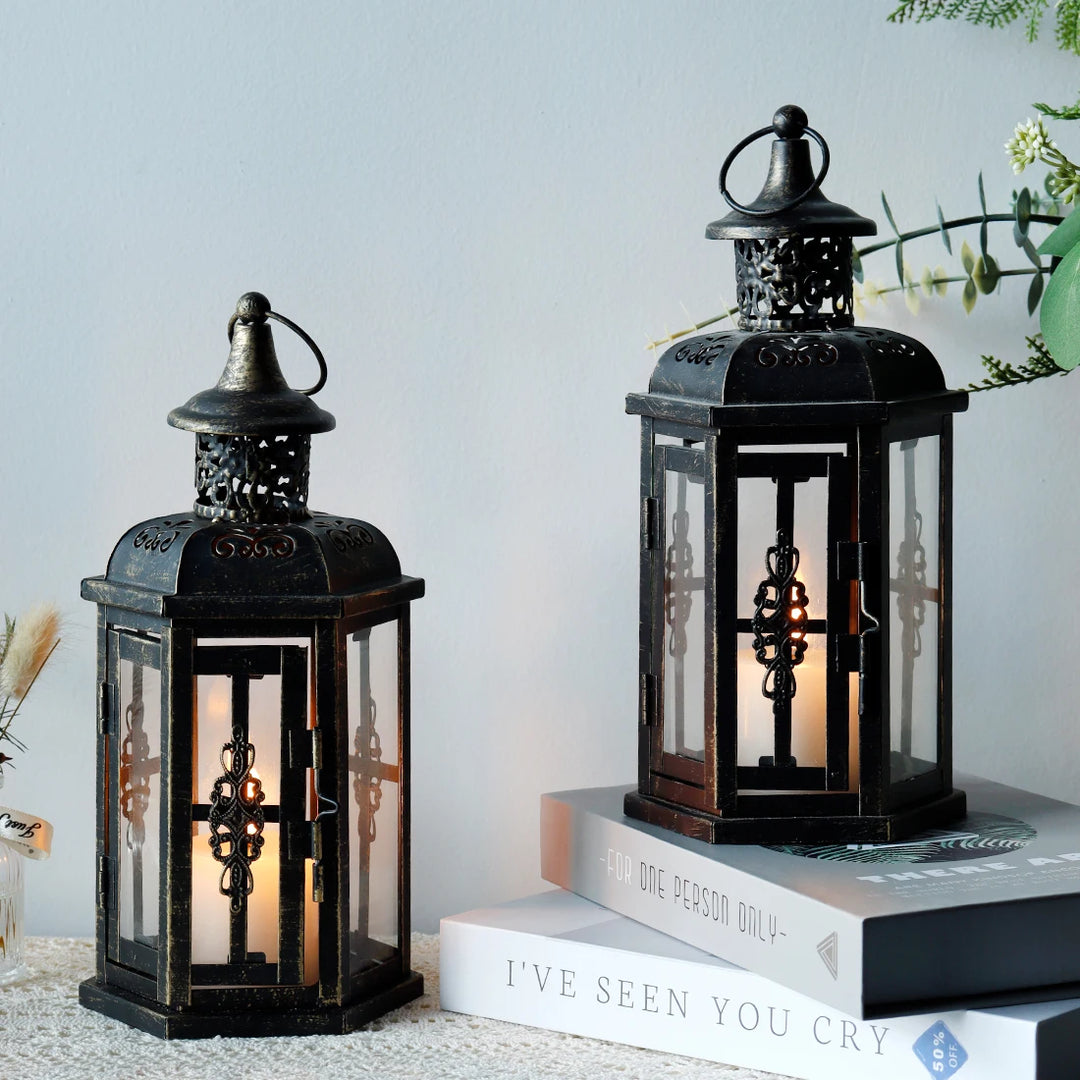 Vintage Nordic Candle Lantern