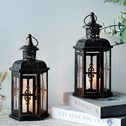 Vintage Nordic Candle Lantern