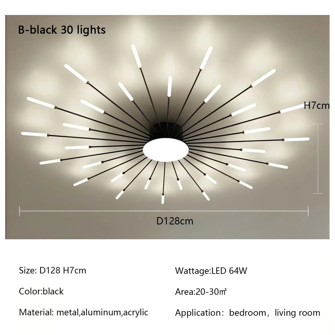 Modern Fireworks LED Light