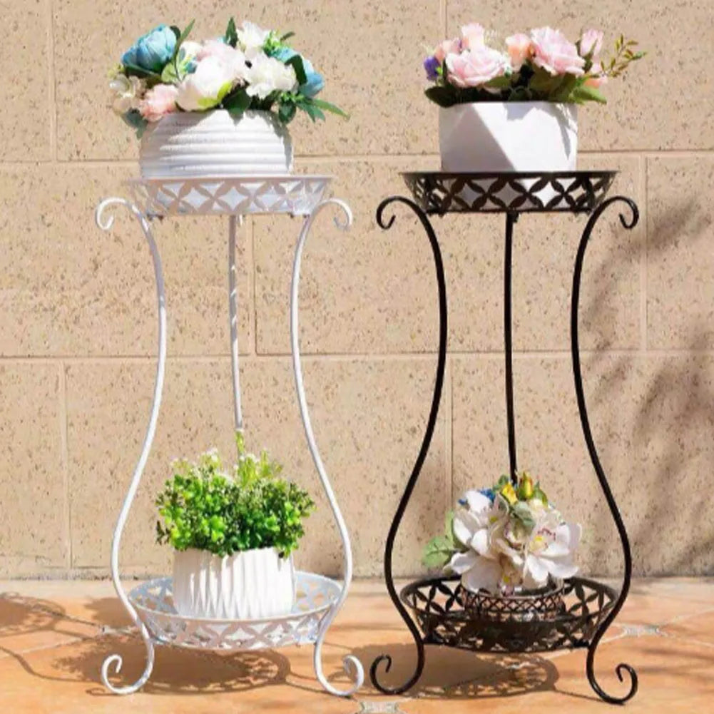 Retro Metal Plant Stand