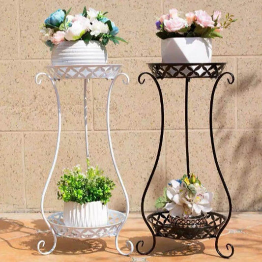 Retro Metal Plant Stand