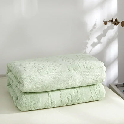 Jacquard Cotton Towel Blanket