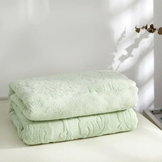 Jacquard Cotton Towel Blanket