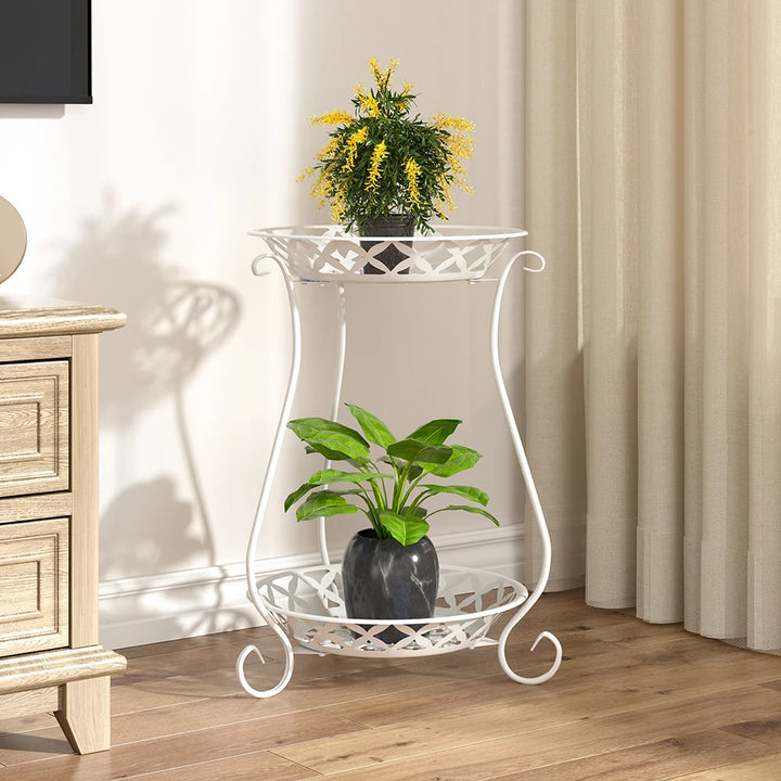Retro Metal Plant Stand