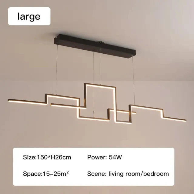 Nordic Geometry LED Chandelier