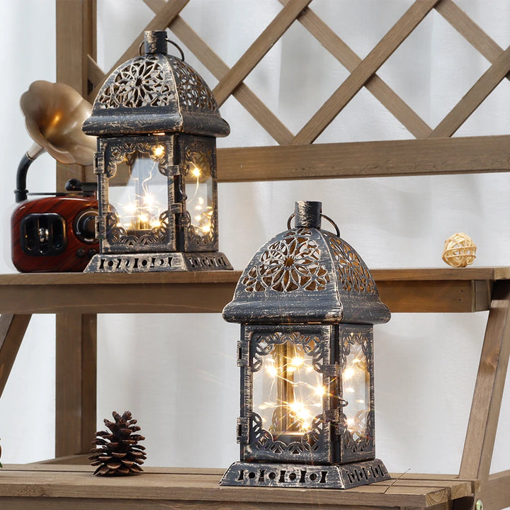 LED Fairy Light Lantern Set
