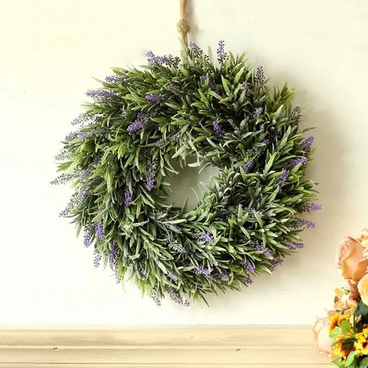 Lavender Hanging Wreath