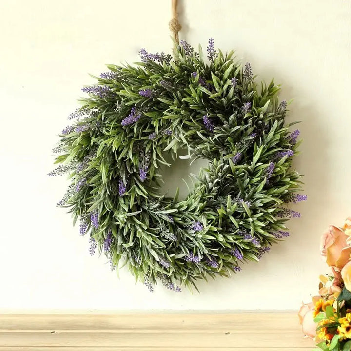 Lavender Hanging Wreath