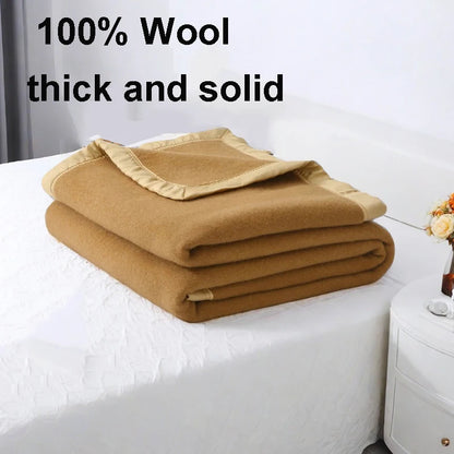 Versatile 100% Wool Blanket