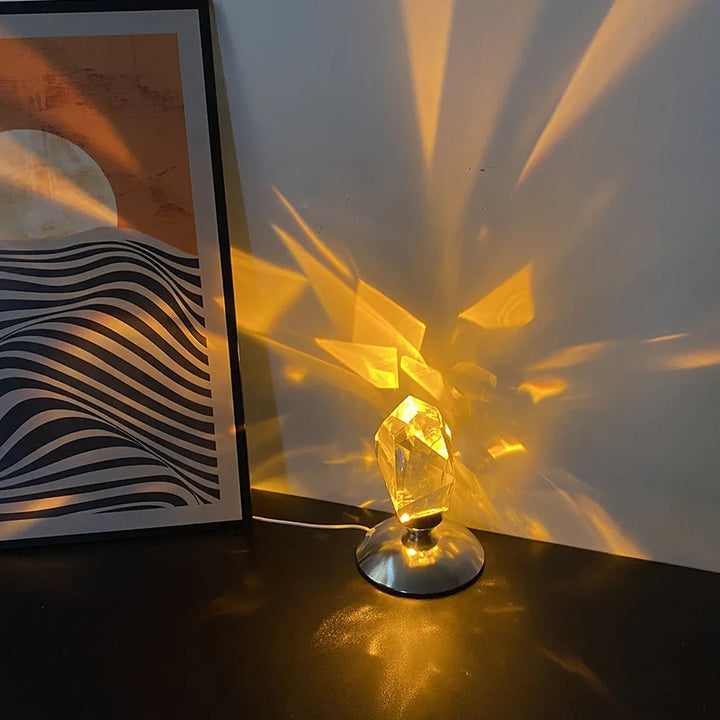 Crystal Shadow Lamp