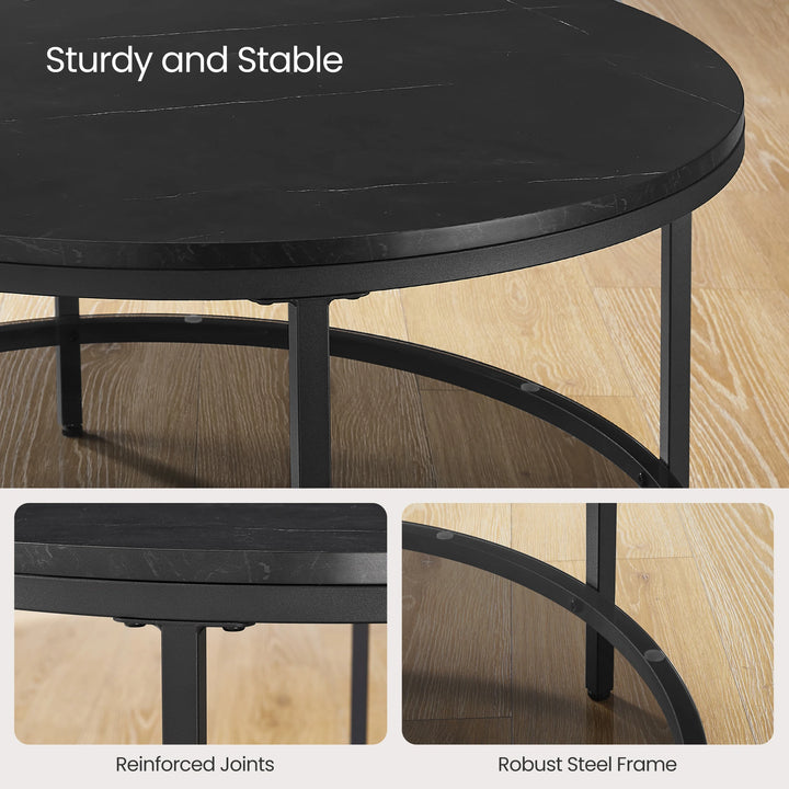 Round Marble Coffee Table