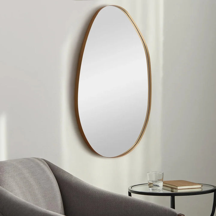Modern Metal Wall Mirror