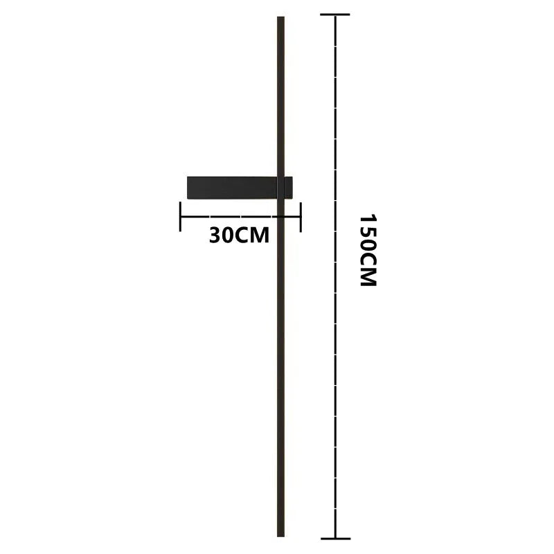 Sleek Waterproof LED Wall Lamp