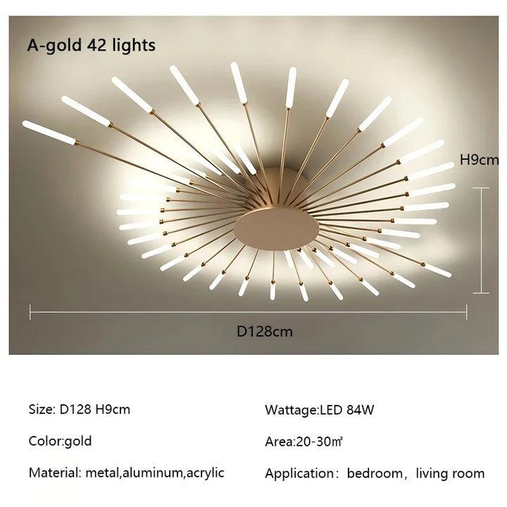 Modern Fireworks LED Light