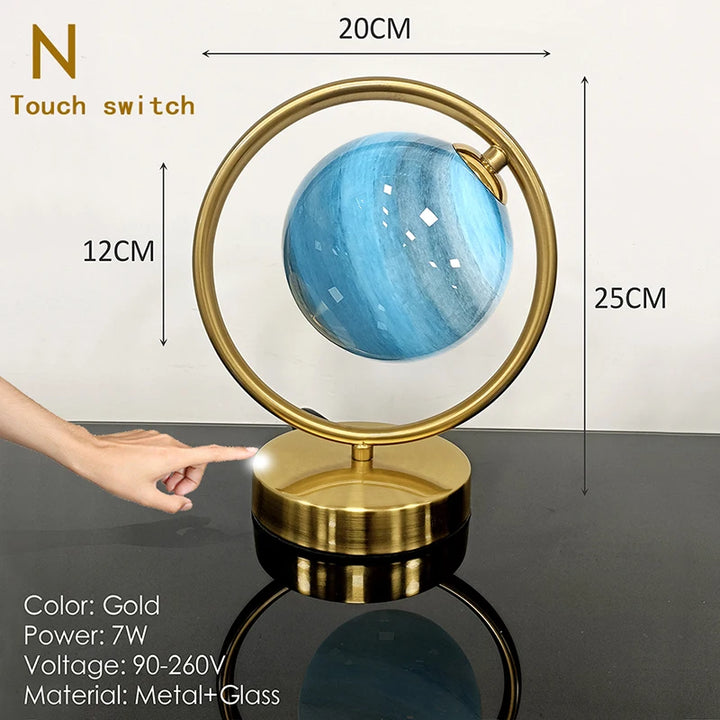 Nordic Glass Ball Desk Lamp
