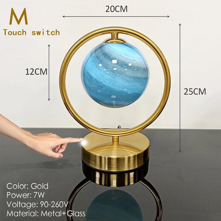 Nordic Glass Ball Desk Lamp