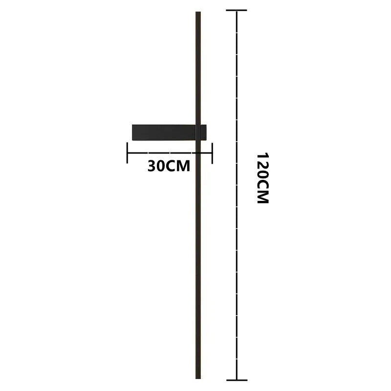 Sleek Waterproof LED Wall Lamp