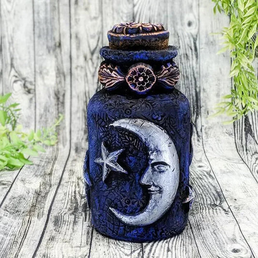 Vintage Witch Bottle Decor