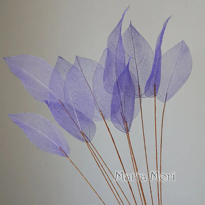 Lucent Leaf Vein Decoration Stems