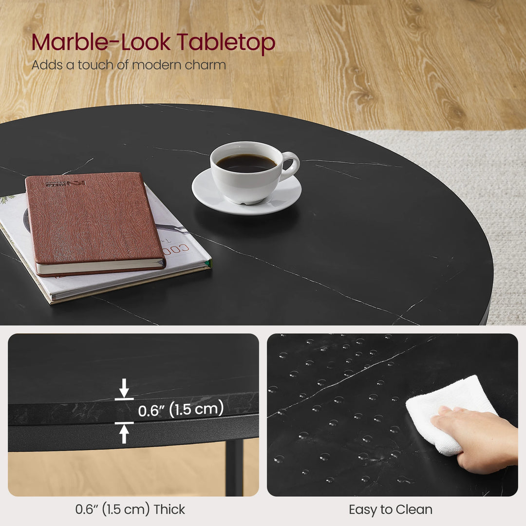 Round Marble Coffee Table