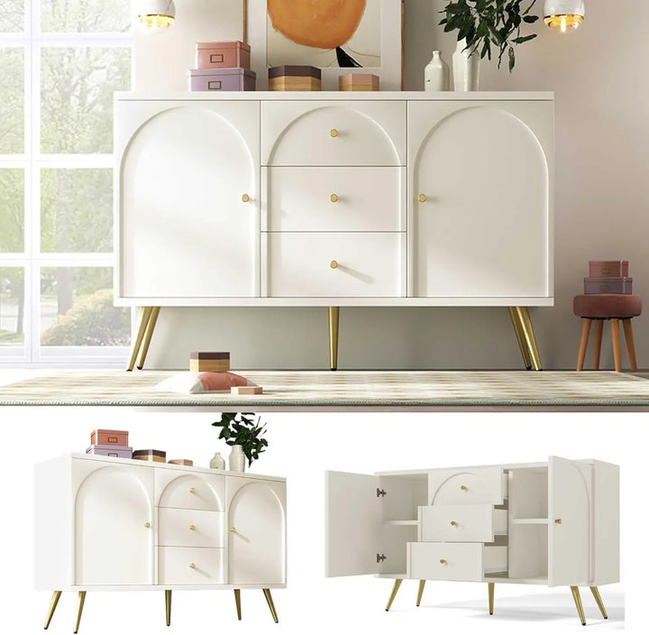 Cream White Sideboard