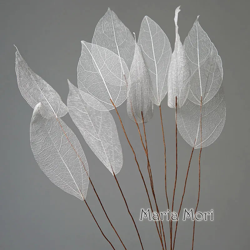 Lucent Leaf Vein Decoration Stems
