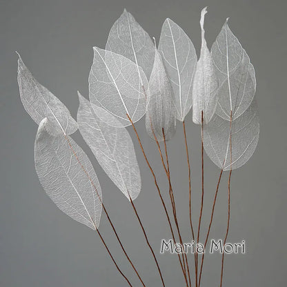 Lucent Leaf Vein Decoration Stems