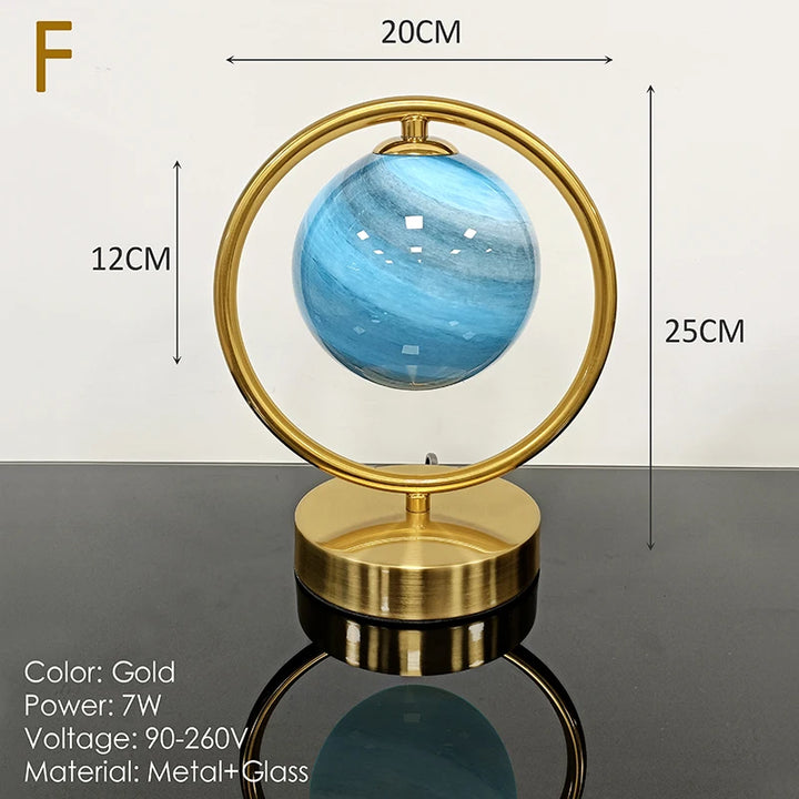Nordic Glass Ball Desk Lamp