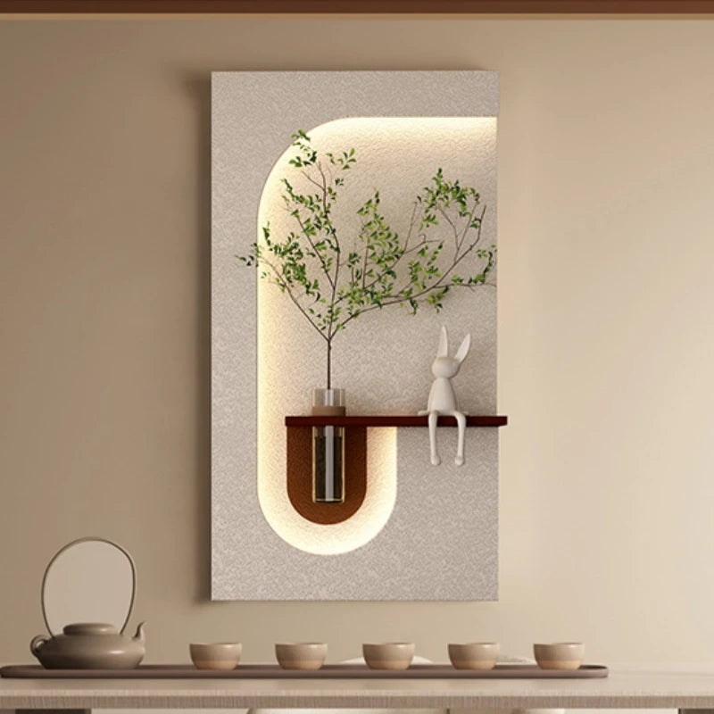 Green Plant LED Wall Lamp
