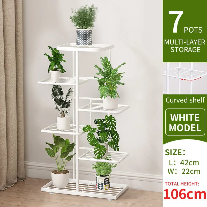 4/5/6 Layer Iron Plant Stand
