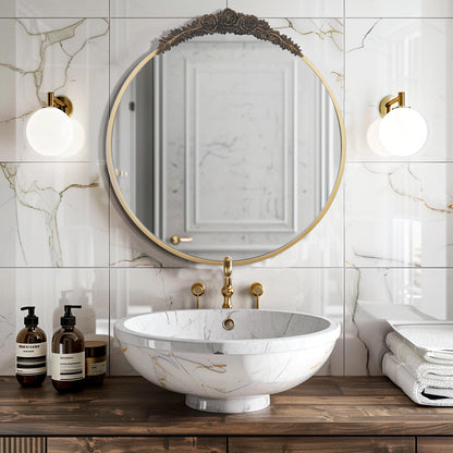 Vintage Baroque Wall Mirror