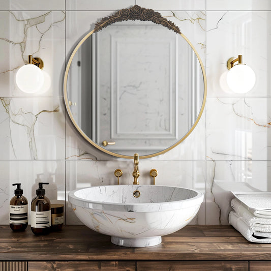Vintage Baroque Wall Mirror