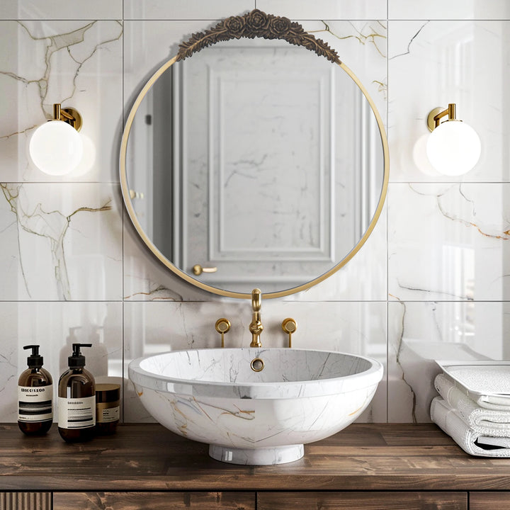 Vintage Baroque Wall Mirror