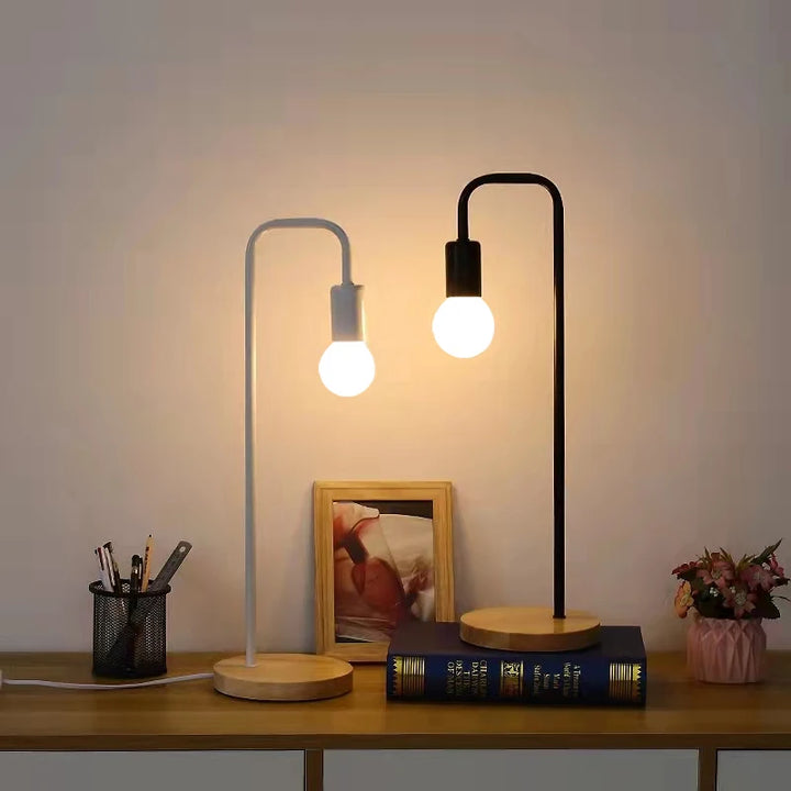 Black & White Loft Vintage Desk Lamp