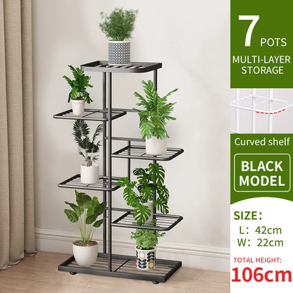 4/5/6 Layer Iron Plant Stand