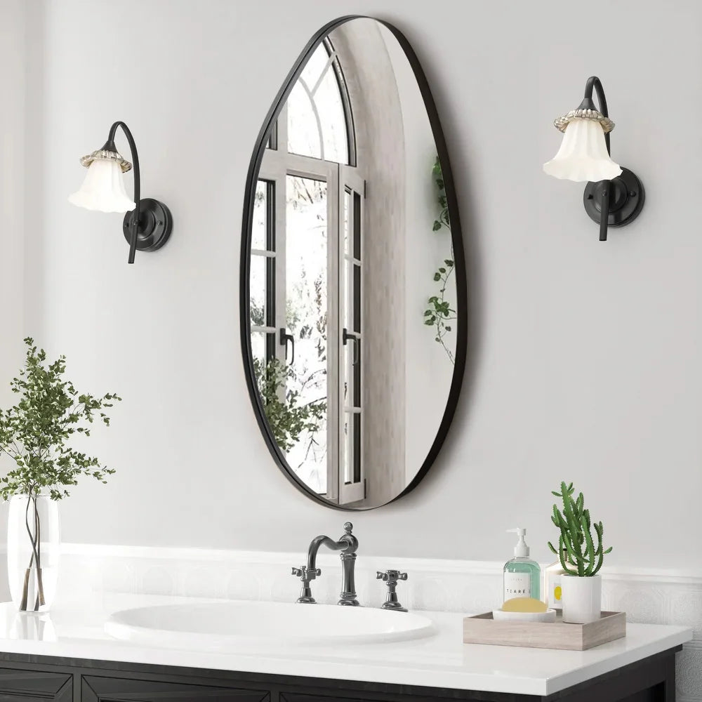 Modern Metal Wall Mirror