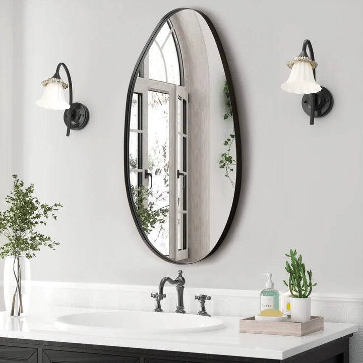 Modern Metal Wall Mirror