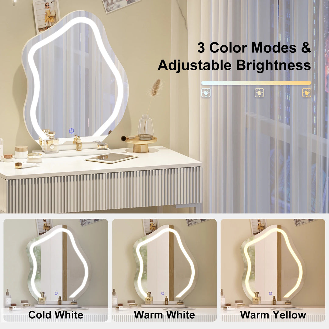 White Dressing Table Set