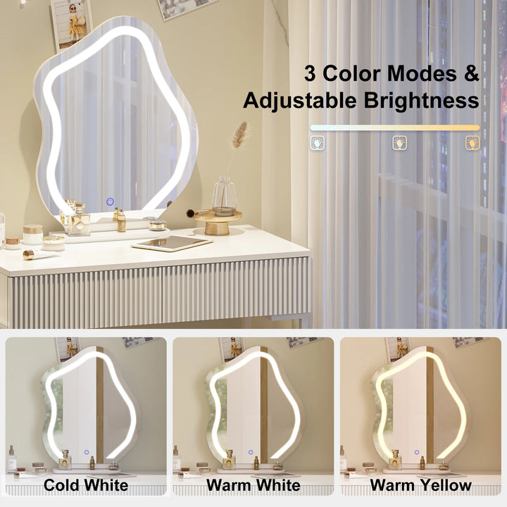 White Dressing Table Set