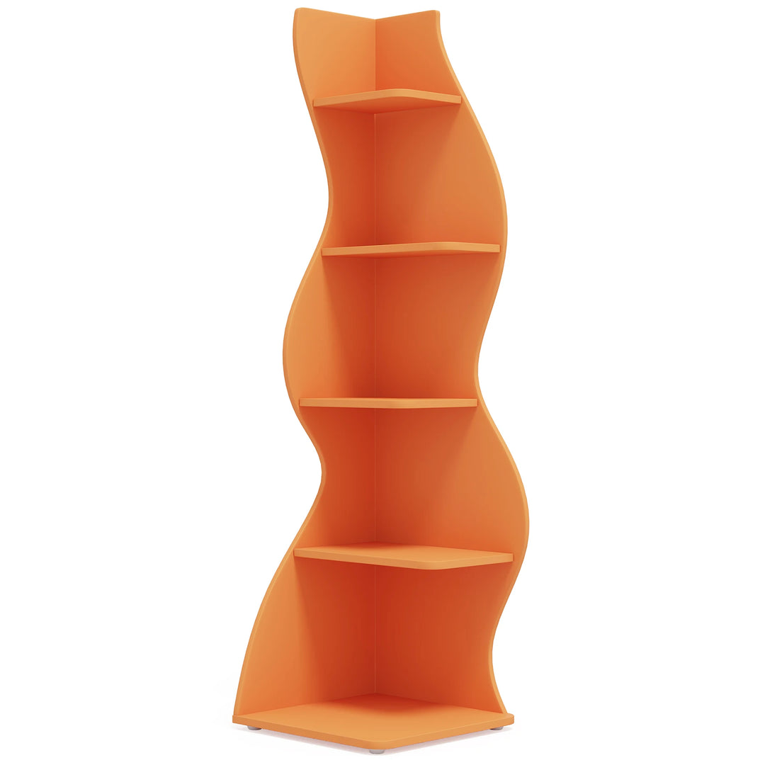 Modern 5-Tier Corner Shelf